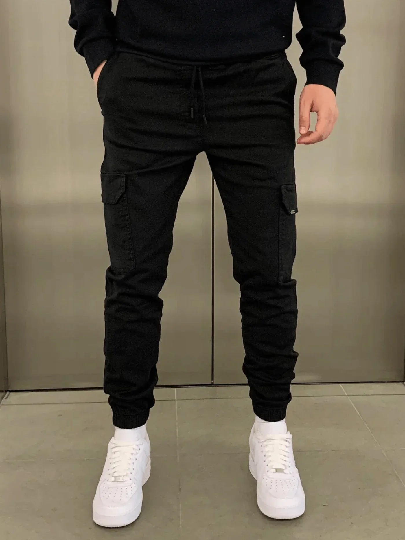 Liam™ | Premium elastiska cargobyxor