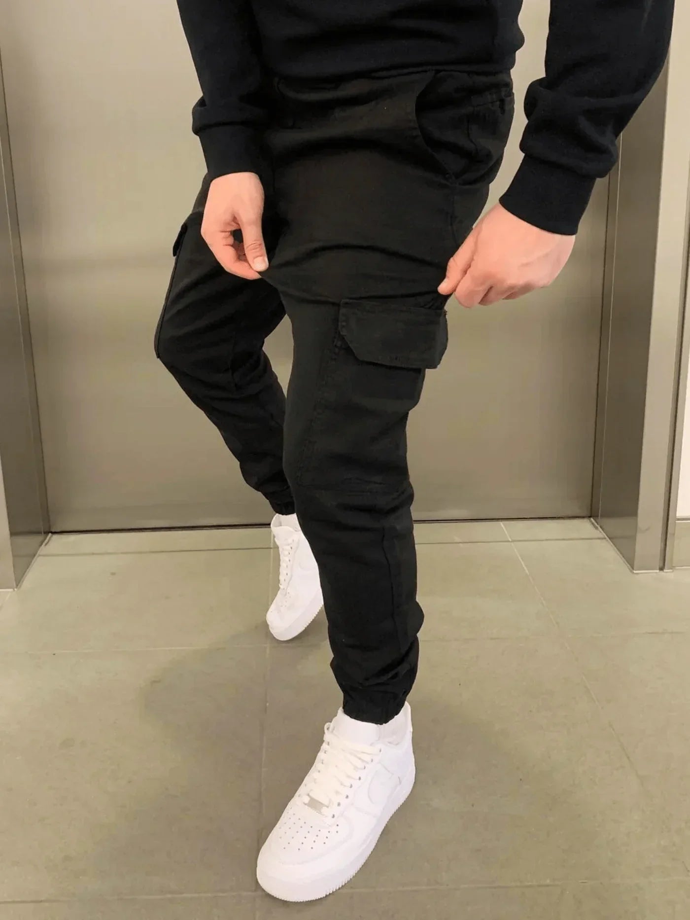 Liam™ | Premium elastiska cargobyxor