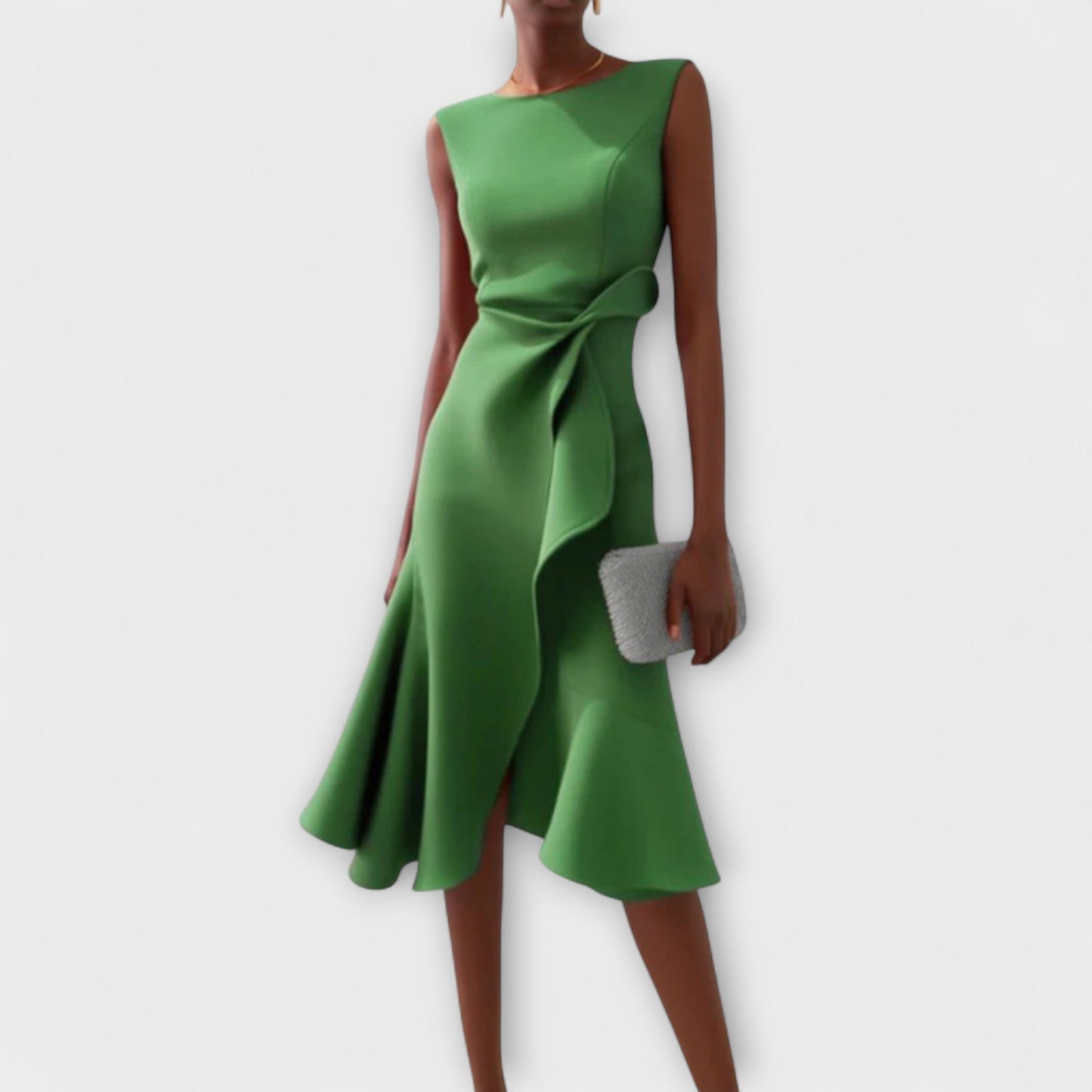 Lovisa™ – Draperad asymmetrisk midiklänning