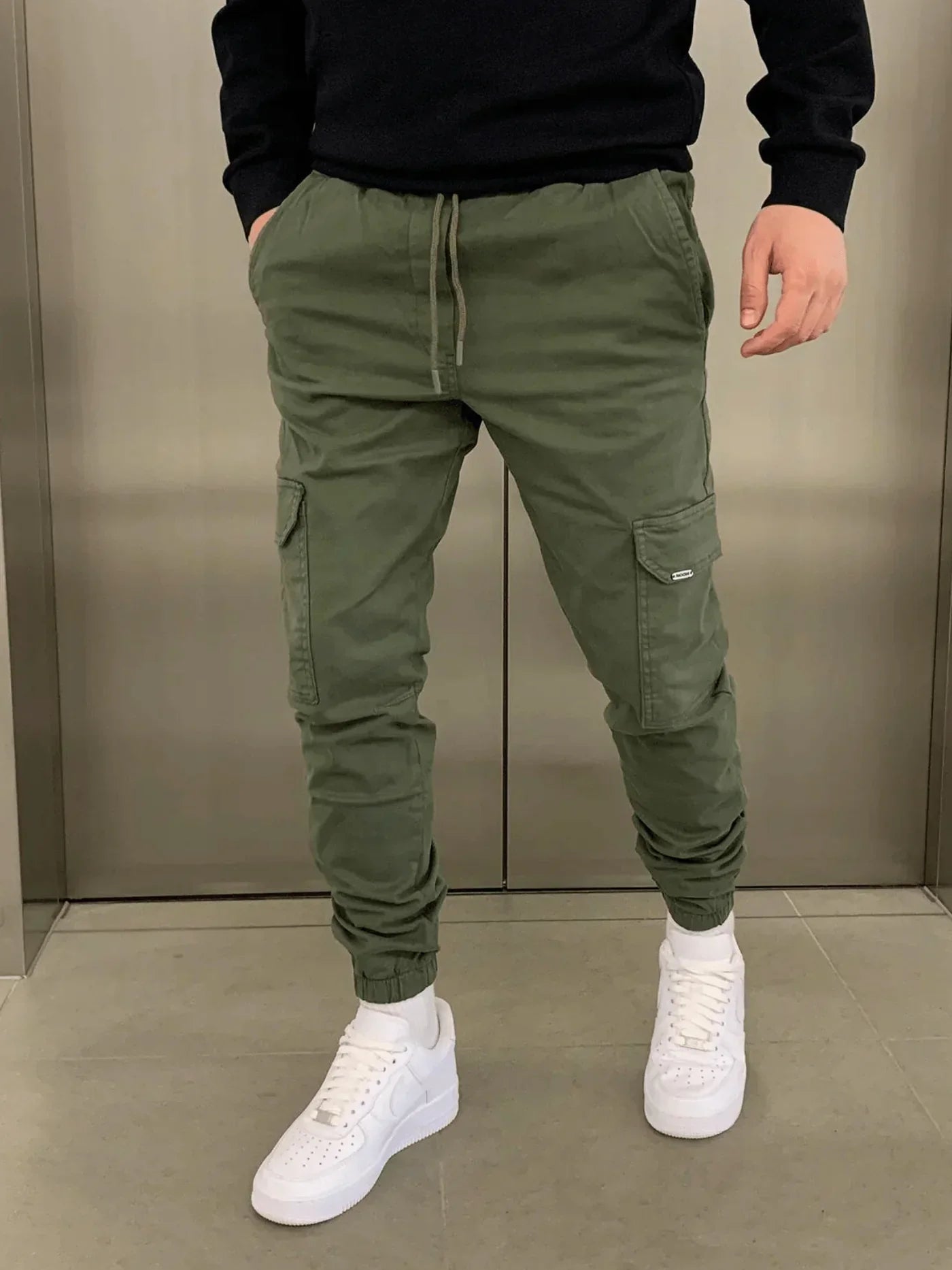 Liam™ | Premium elastiska cargobyxor