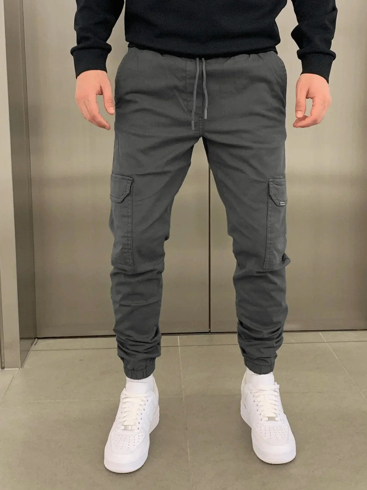 Liam™ | Premium elastiska cargobyxor