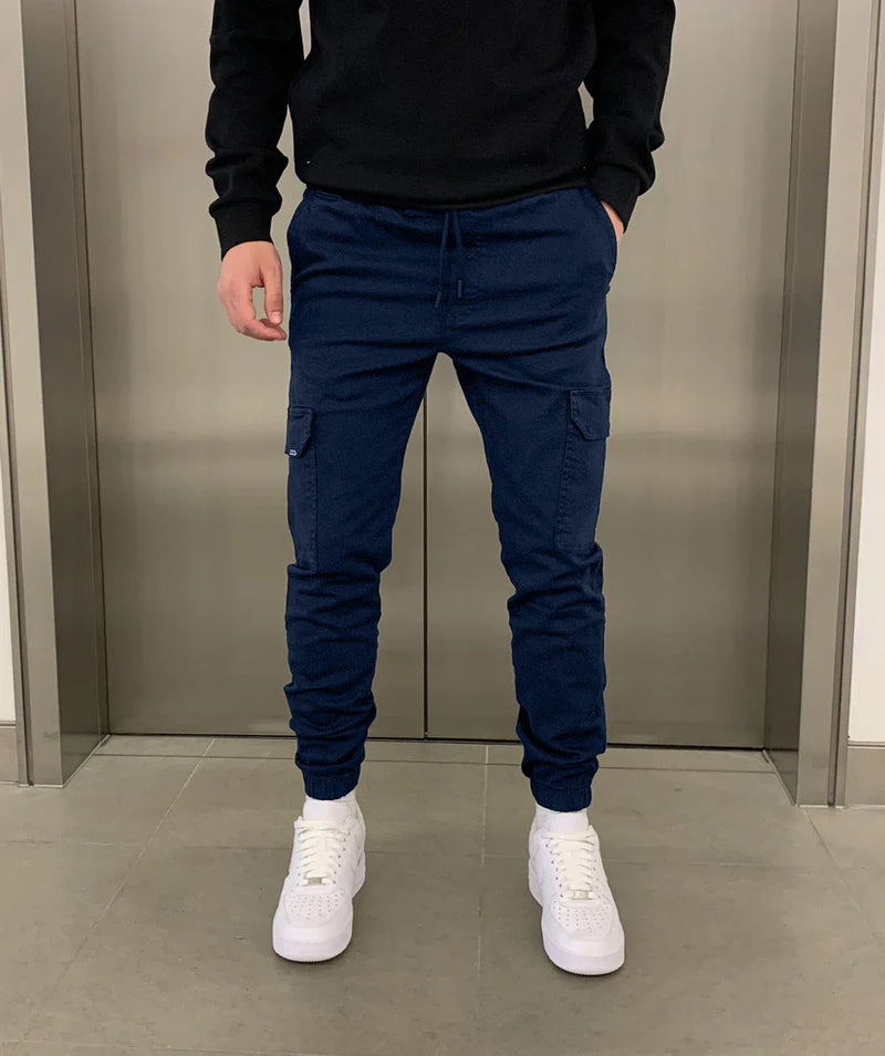 Liam™ | Premium elastiska cargobyxor