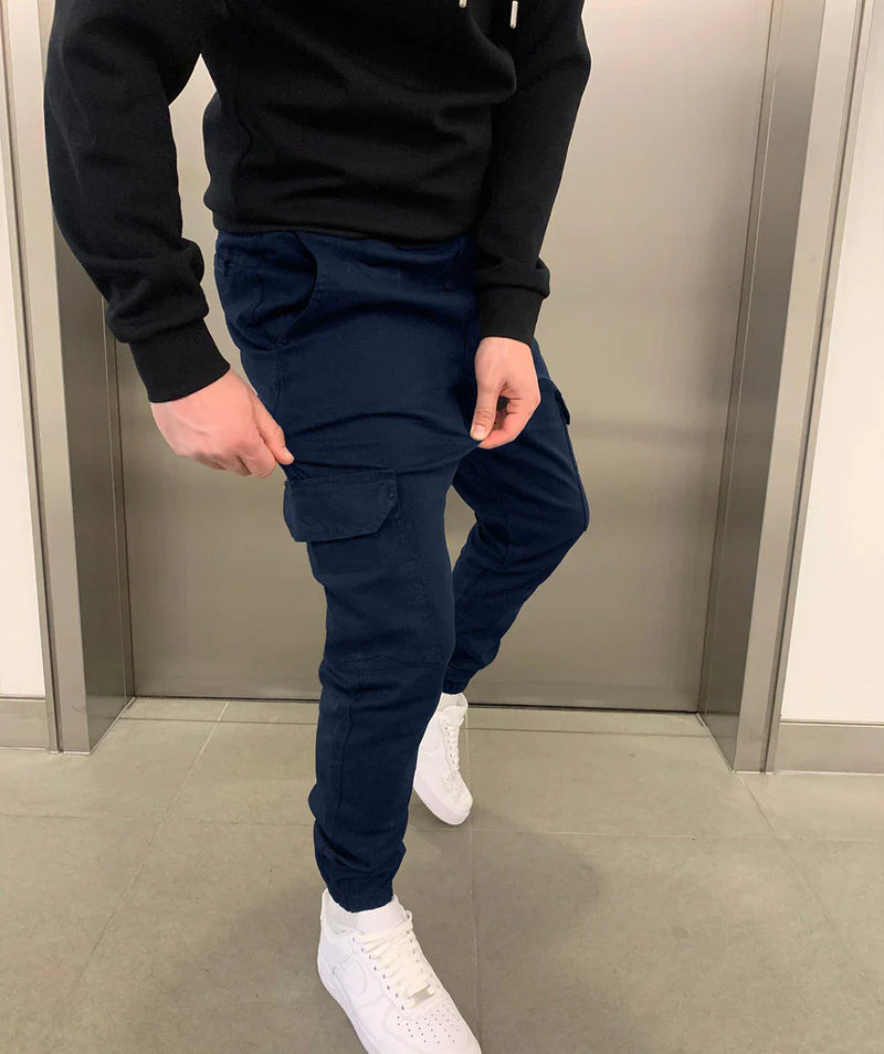 Liam™ | Premium elastiska cargobyxor