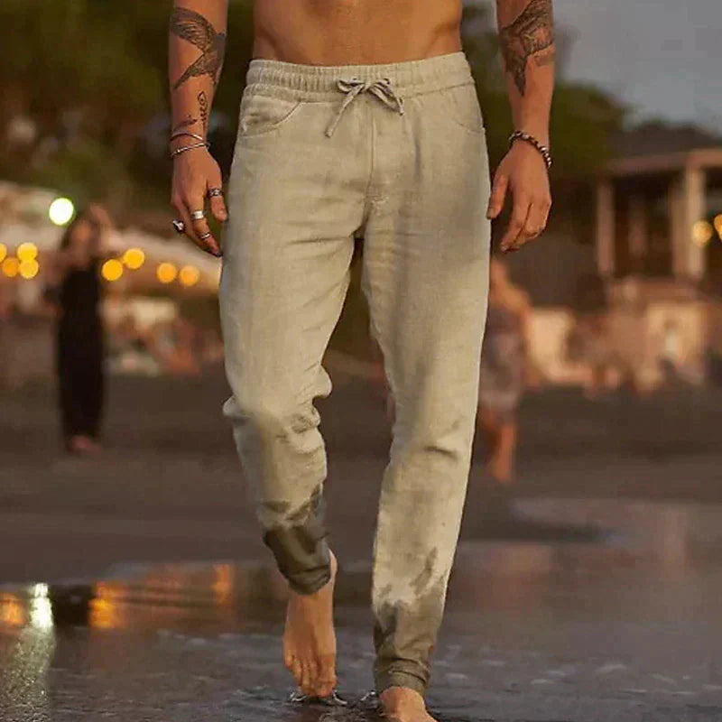 Anton™ | Linnebyxor för stranden