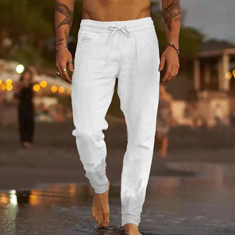 Anton™ | Linnebyxor för stranden