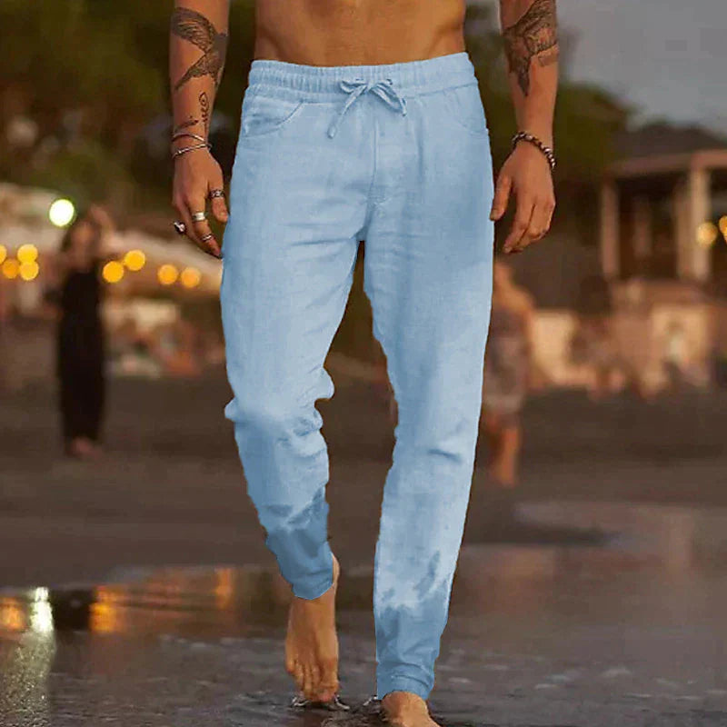 Anton™ | Linnebyxor för stranden