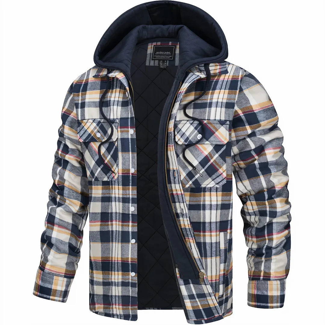 Arvid™ – Varm Herrjacka i Premium Ullblandning