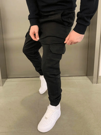 Liam™ | Premium elastiska cargobyxor