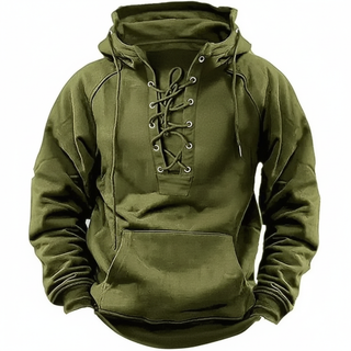 Einar™ | Varm och Slitstark Fleecehoodie – Nordisk Stil