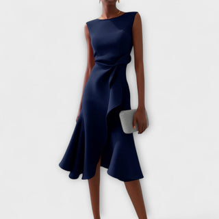 Lovisa™ – Draperad asymmetrisk midiklänning