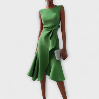 Lovisa™ – Draperad asymmetrisk midiklänning