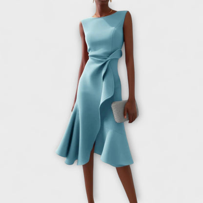 Lovisa™ – Draperad asymmetrisk midiklänning