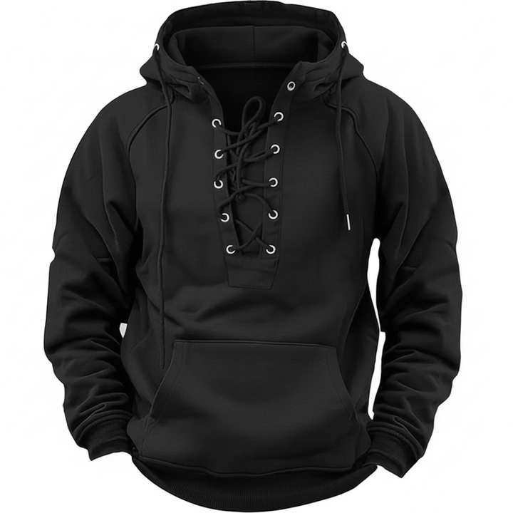 Einar™ | Varm och Slitstark Fleecehoodie – Nordisk Stil