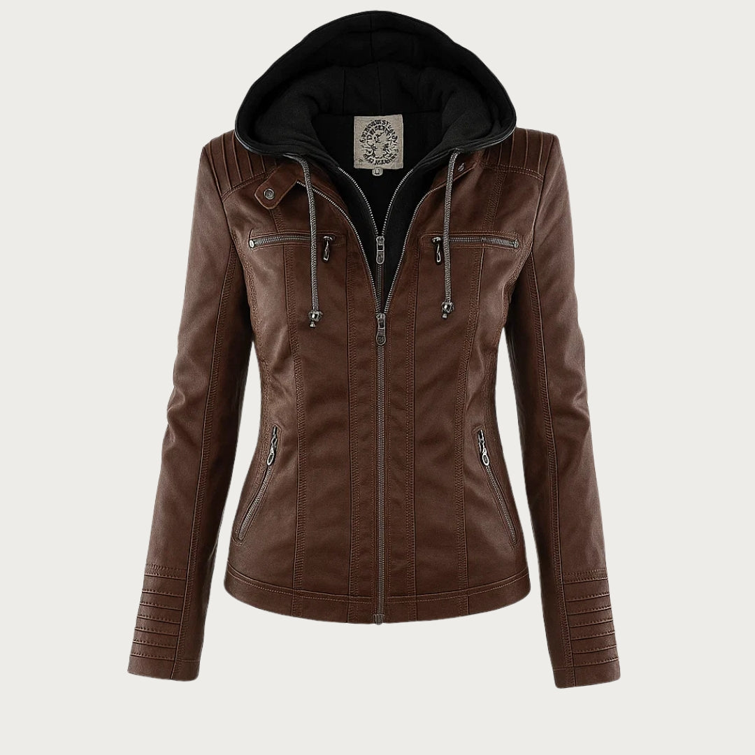 Moa™ | Robust och elegant skinnjacka
