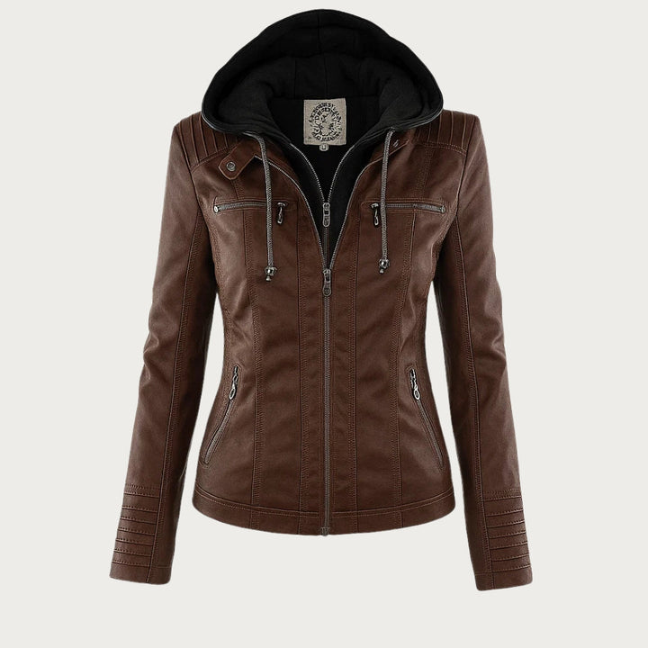 Moa™ | Robust och elegant skinnjacka