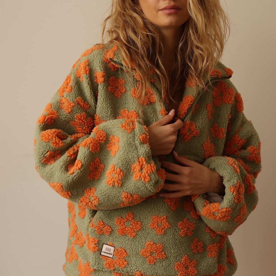 Lotta™ | Tröja med blommönster