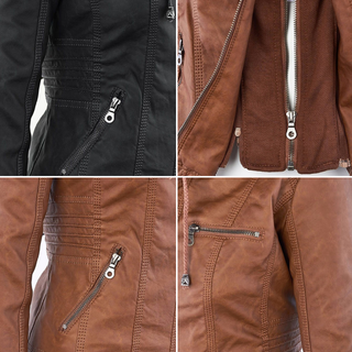 Moa™ | Robust och elegant skinnjacka