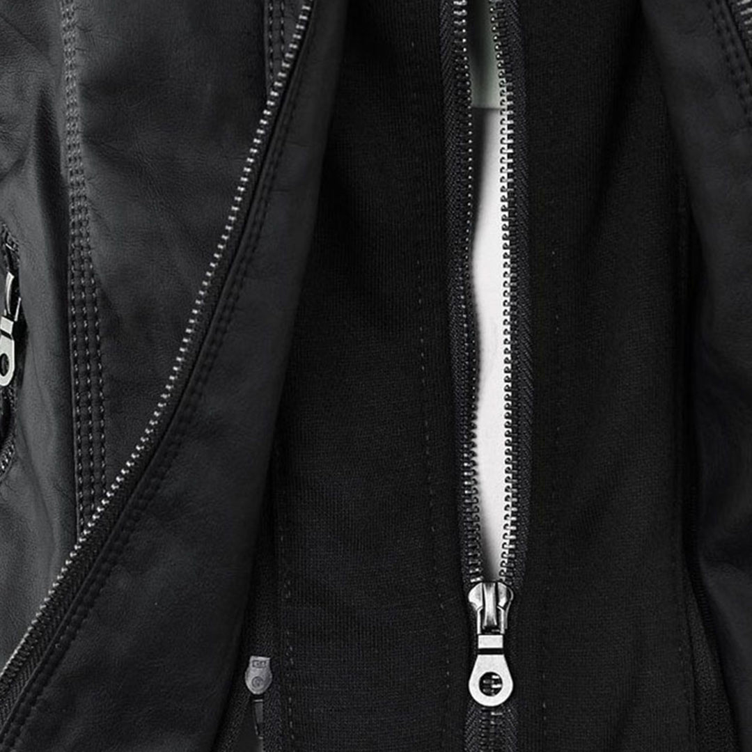 Moa™ | Robust och elegant skinnjacka