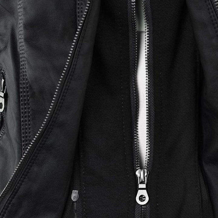 Moa™ | Robust och elegant skinnjacka