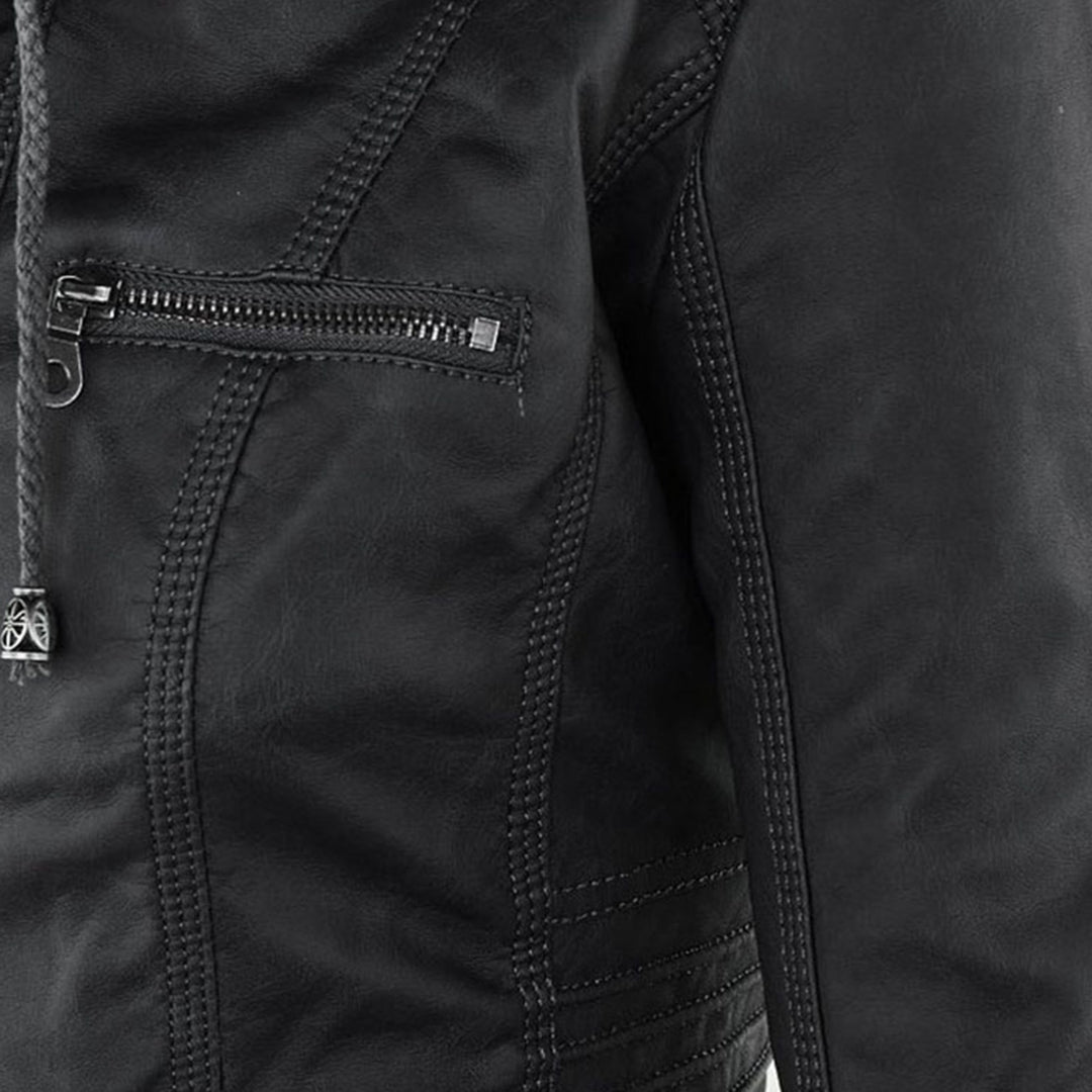 Moa™ | Robust och elegant skinnjacka