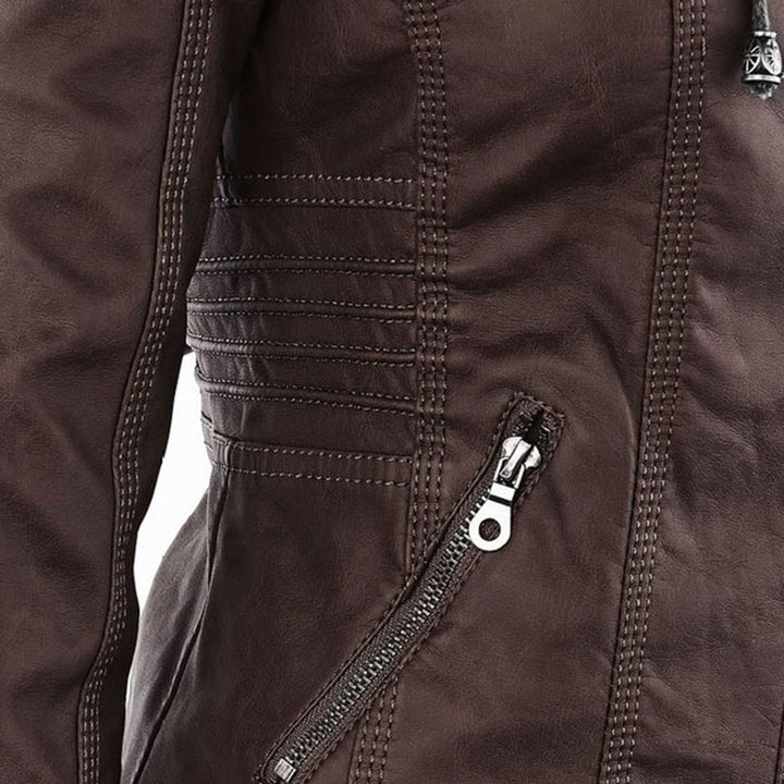 Moa™ | Robust och elegant skinnjacka
