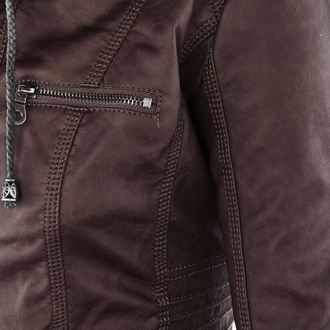 Moa™ | Robust och elegant skinnjacka