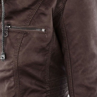 Moa™ | Robust och elegant skinnjacka