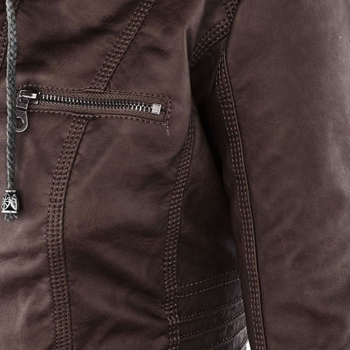 Moa™ | Robust och elegant skinnjacka