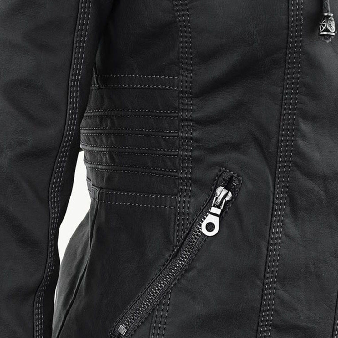 Moa™ | Robust och elegant skinnjacka