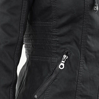 Moa™ | Robust och elegant skinnjacka