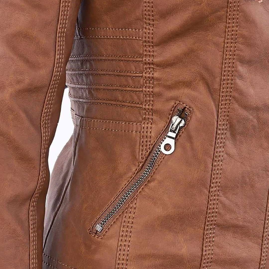 Moa™ | Robust och elegant skinnjacka