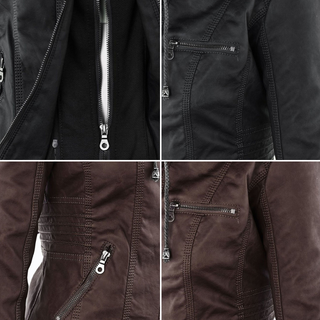 Moa™ | Robust och elegant skinnjacka