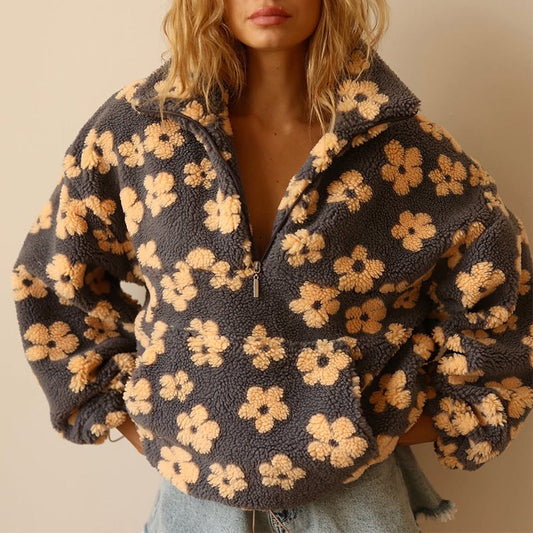 Lotta™ | Tröja med blommönster