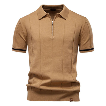 Isak™ | Sommarpolo med Dragkedja