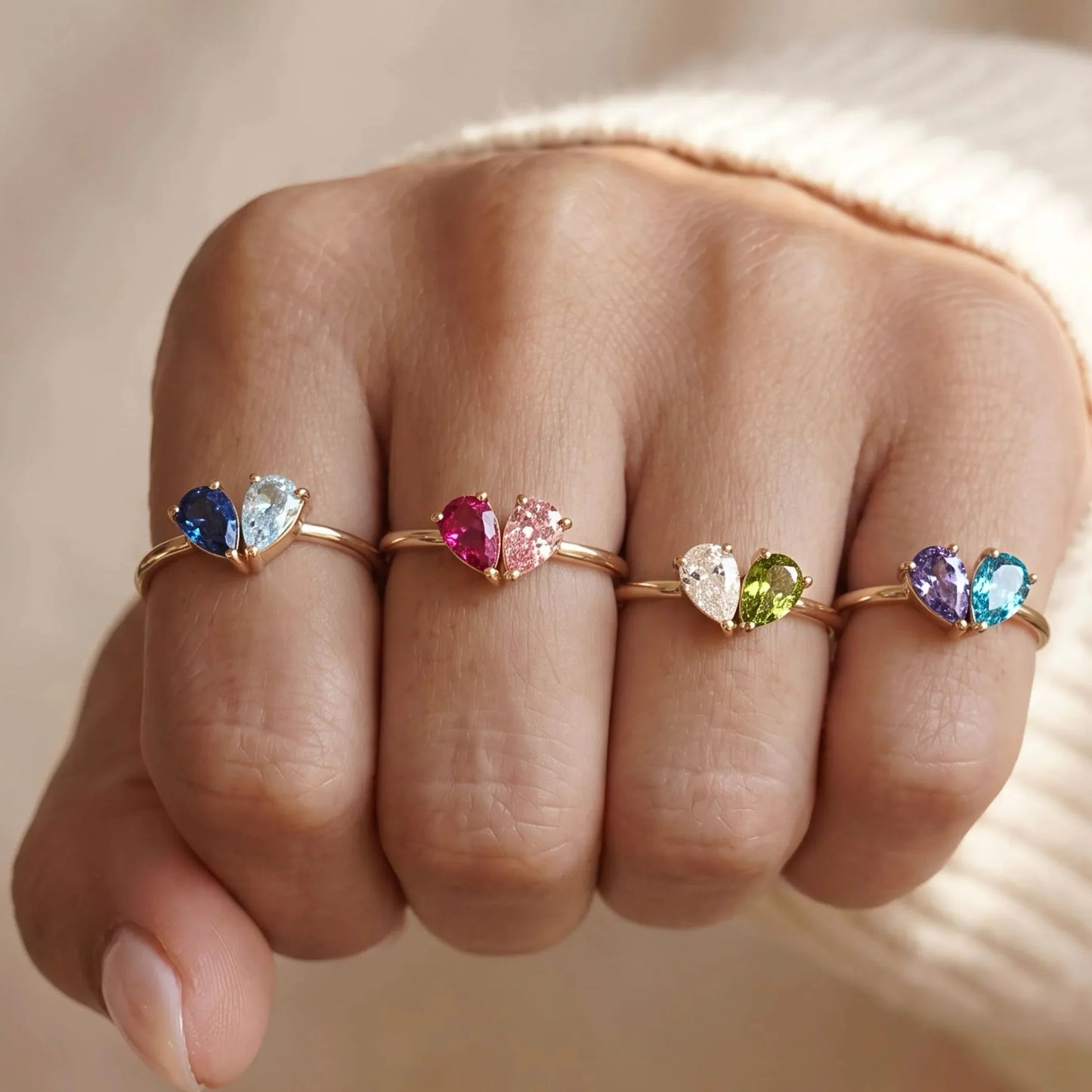 Juni™ | Ring med hjärta