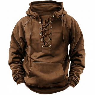 Einar™ | Varm och Slitstark Fleecehoodie – Nordisk Stil