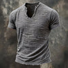 Stellan™ | Vintage T-shirt med V-ringning